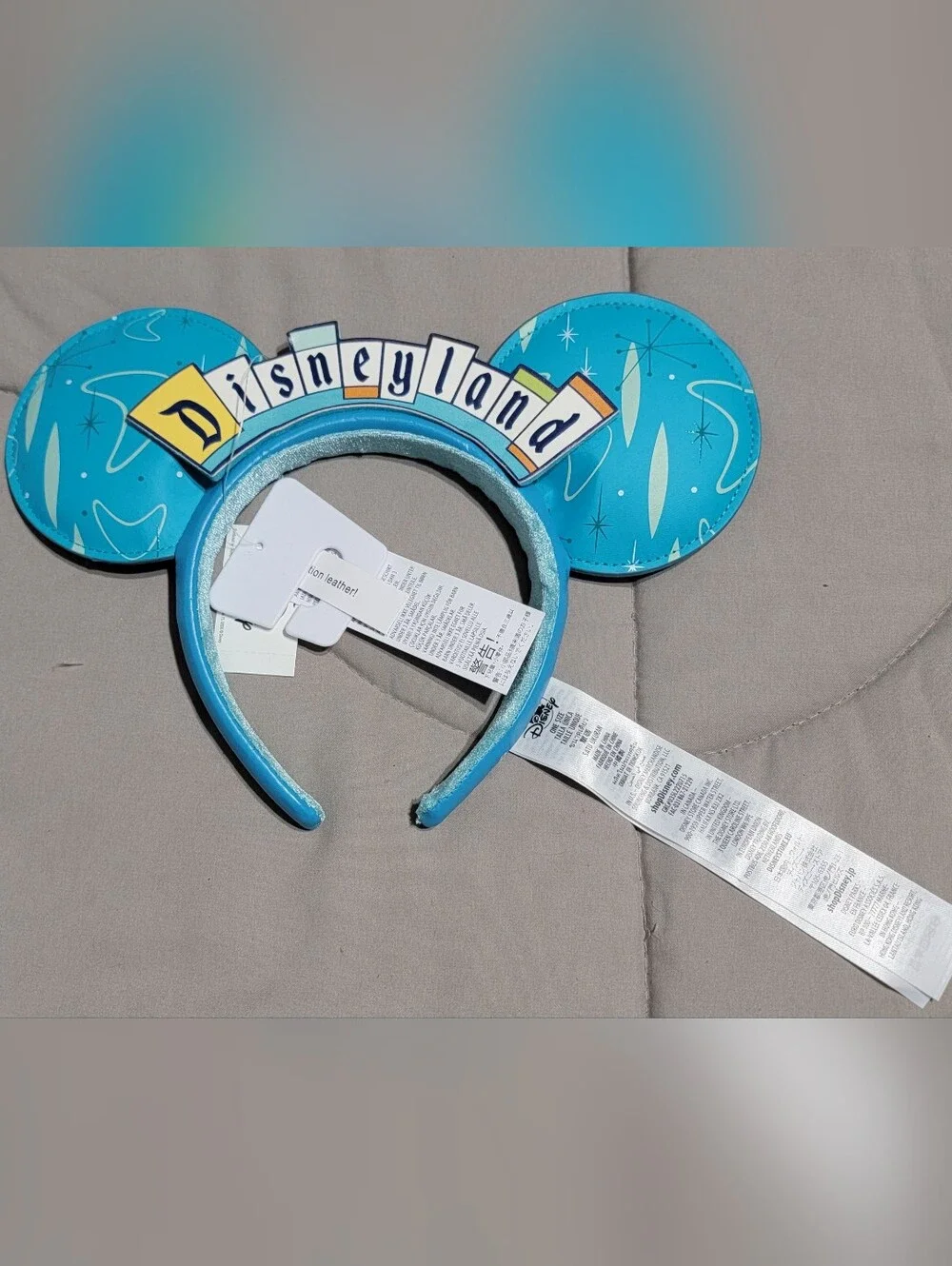 2023 Disney Parks D23 Expo Disneyland Retro Sign Minnie Ears 